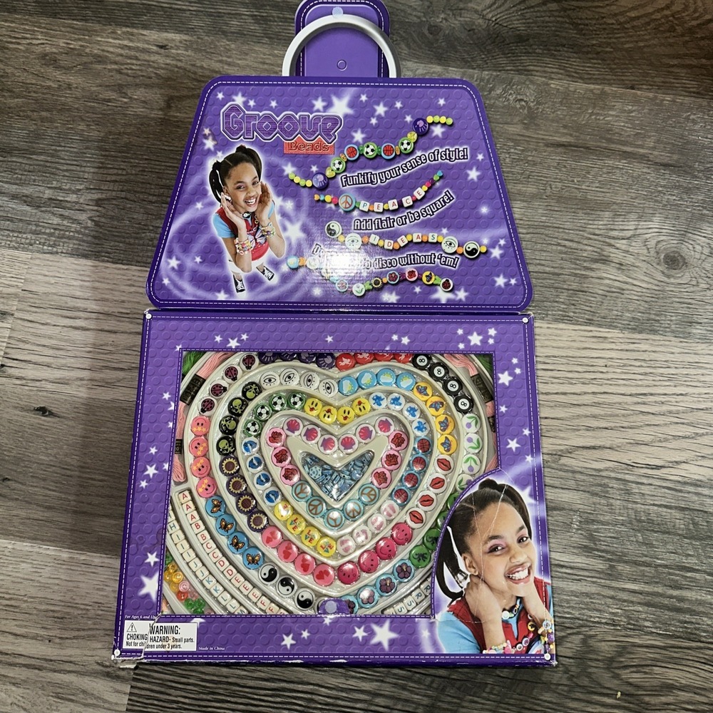 Groove beads Craft Set 2003 Y2K New Sealed Package